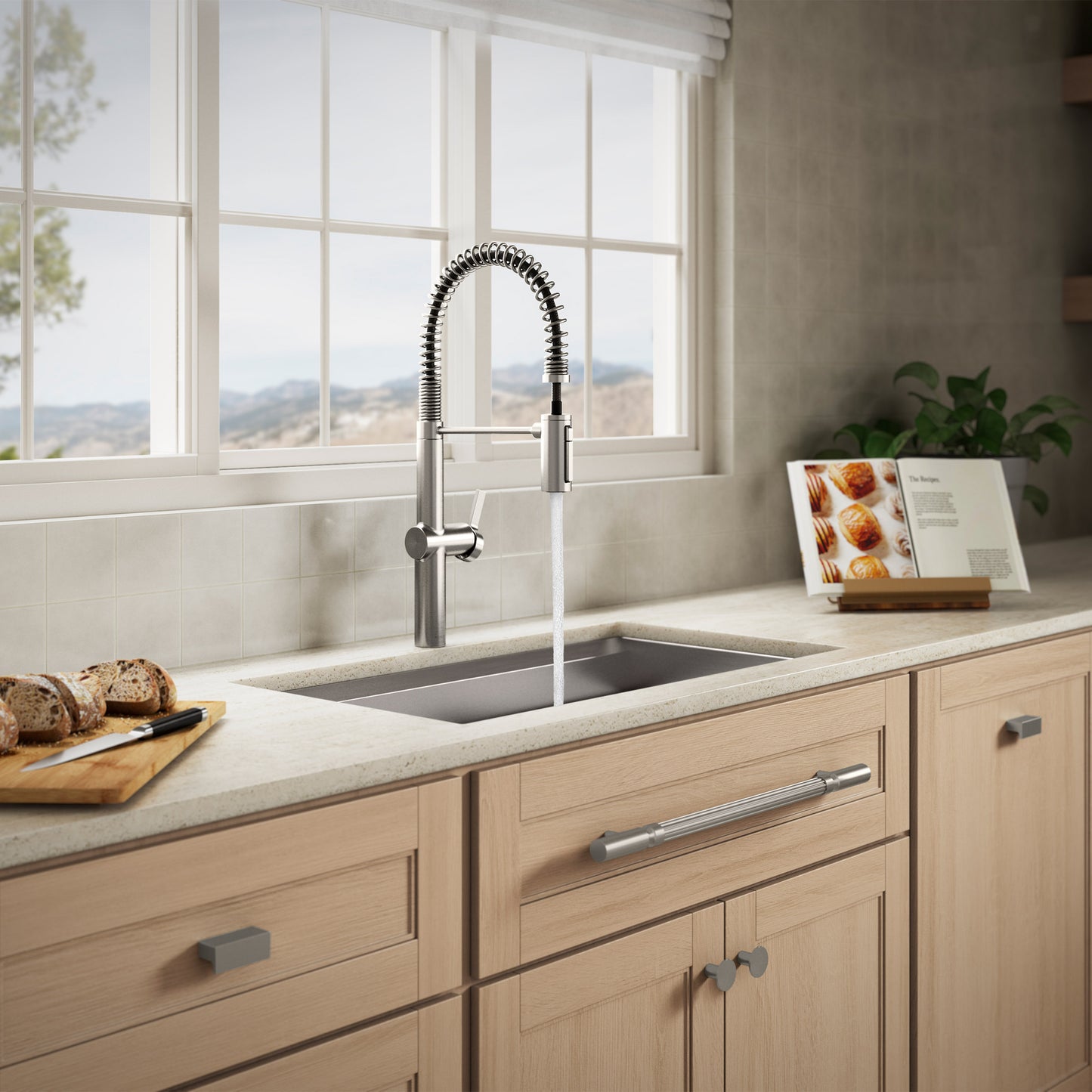 KOHLER HAKU SEMI-PRO KITCHEN FAUCET