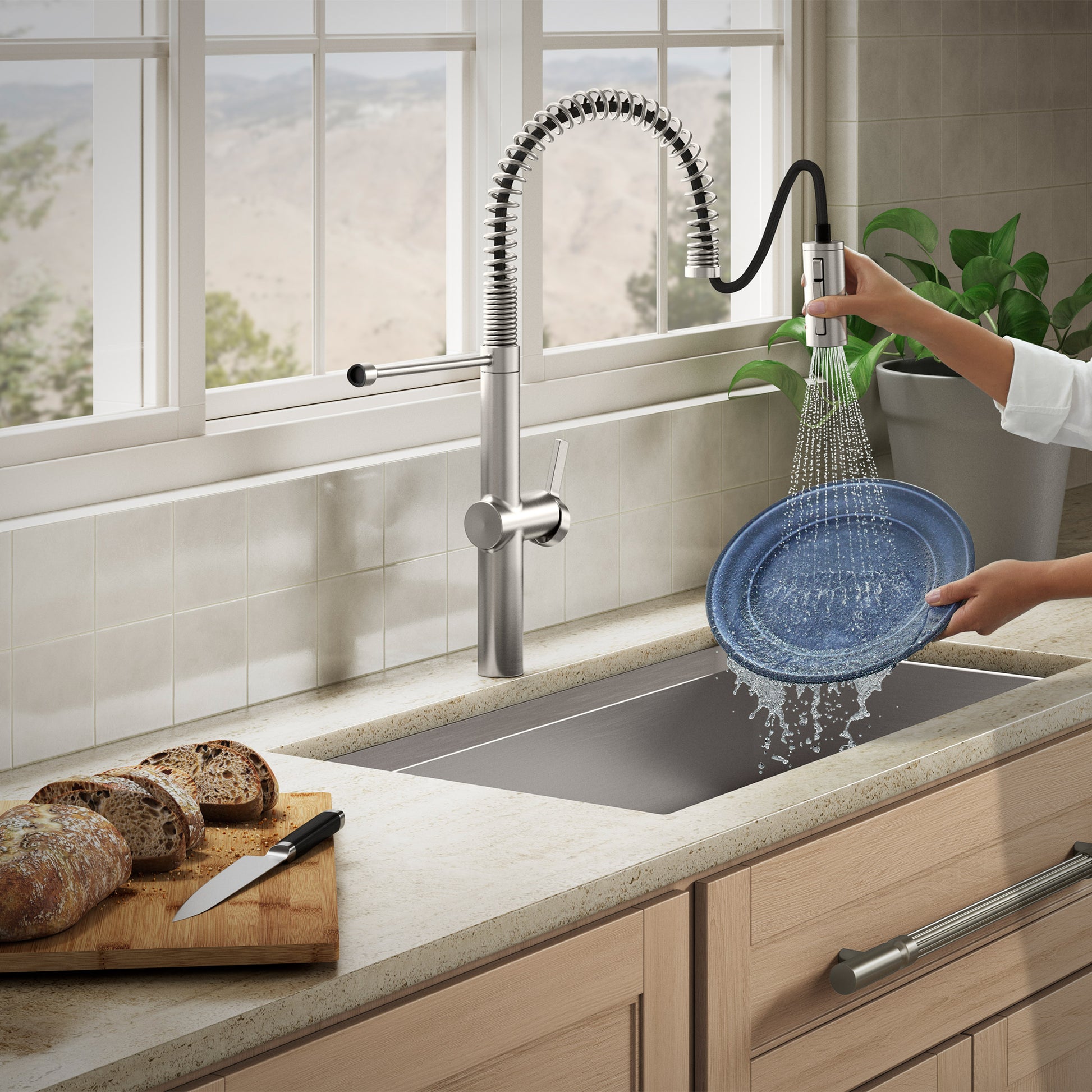 KOHLER HAKU SEMI-PRO KITCHEN FAUCET
