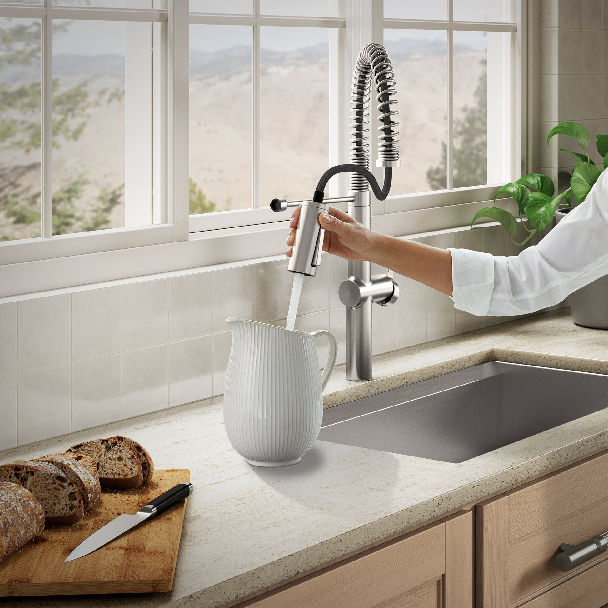 KOHLER HAKU SEMI-PRO KITCHEN FAUCET