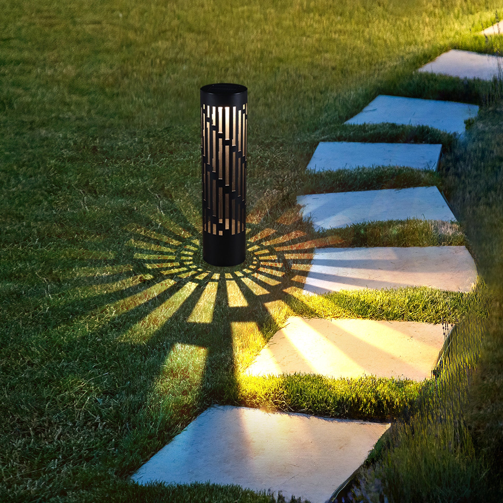 TEST RITE BOLLARD SOLAR ROTATING