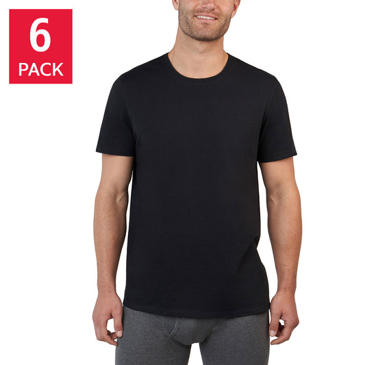 KIRKLAND SIGNATURE + MEN'S CREW TEE 6PK • 7771711 (M) 7771712 (L) • 7771713 (XL)