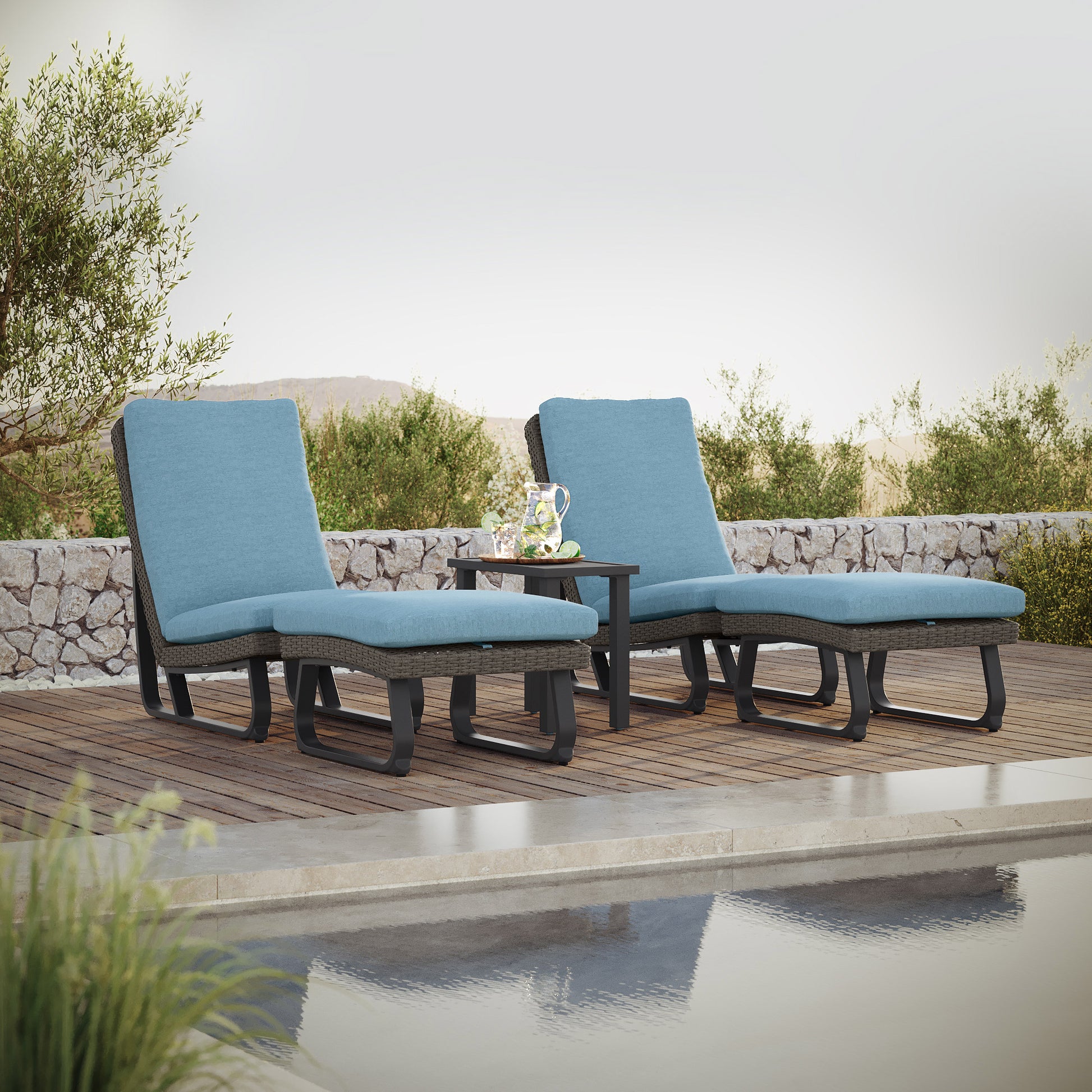 AQUA LUXURY POOL / PATIO CHAIR