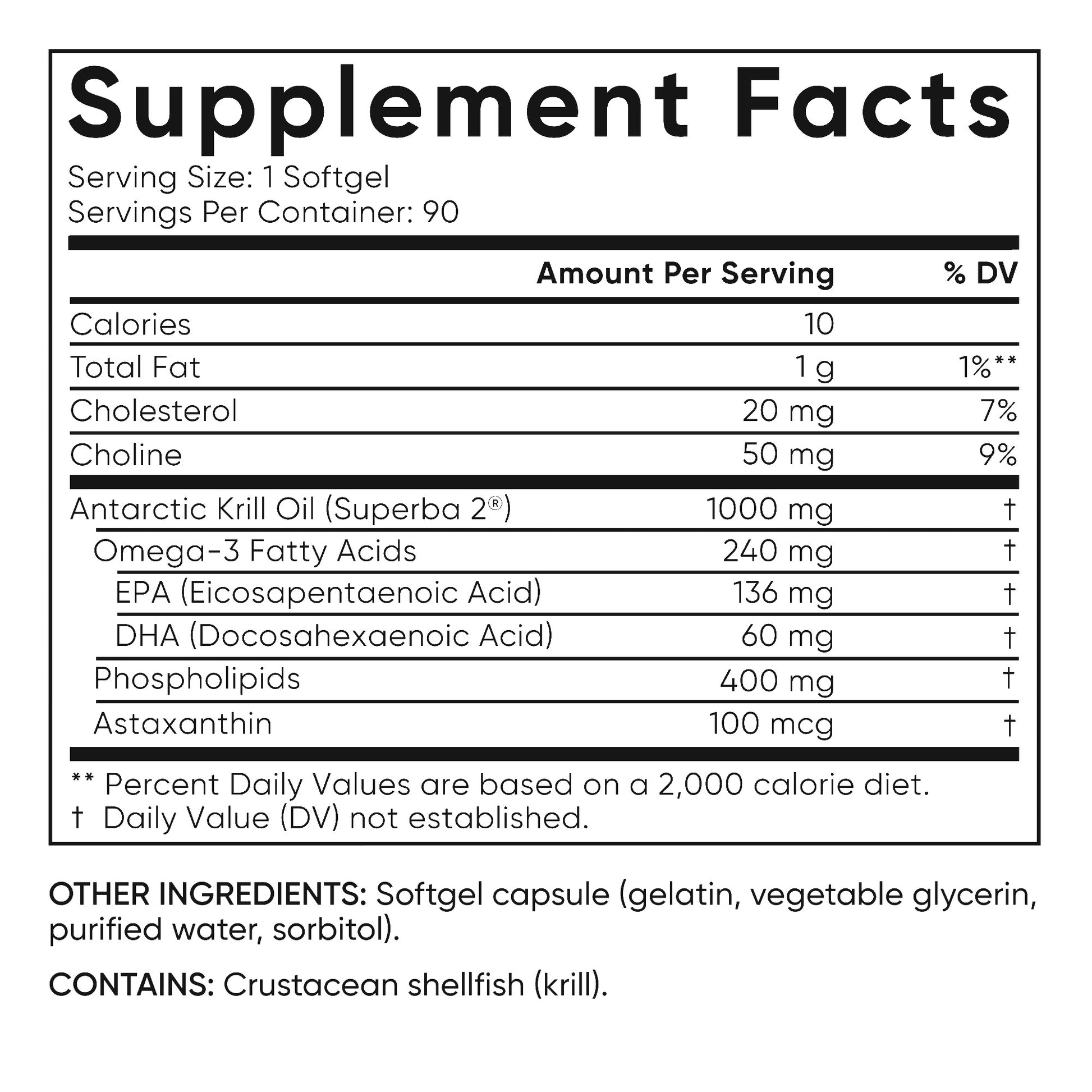 SPORTS RESEARCH OMEGA-3 KRILL OIL 1000MG 90CT