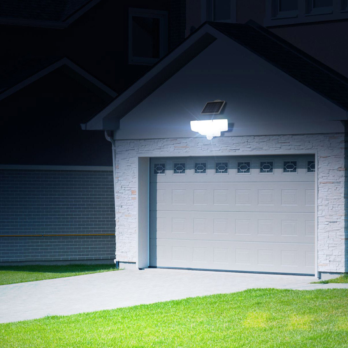 LUTEC 3000L SOLAR SECURITY LIGHT
