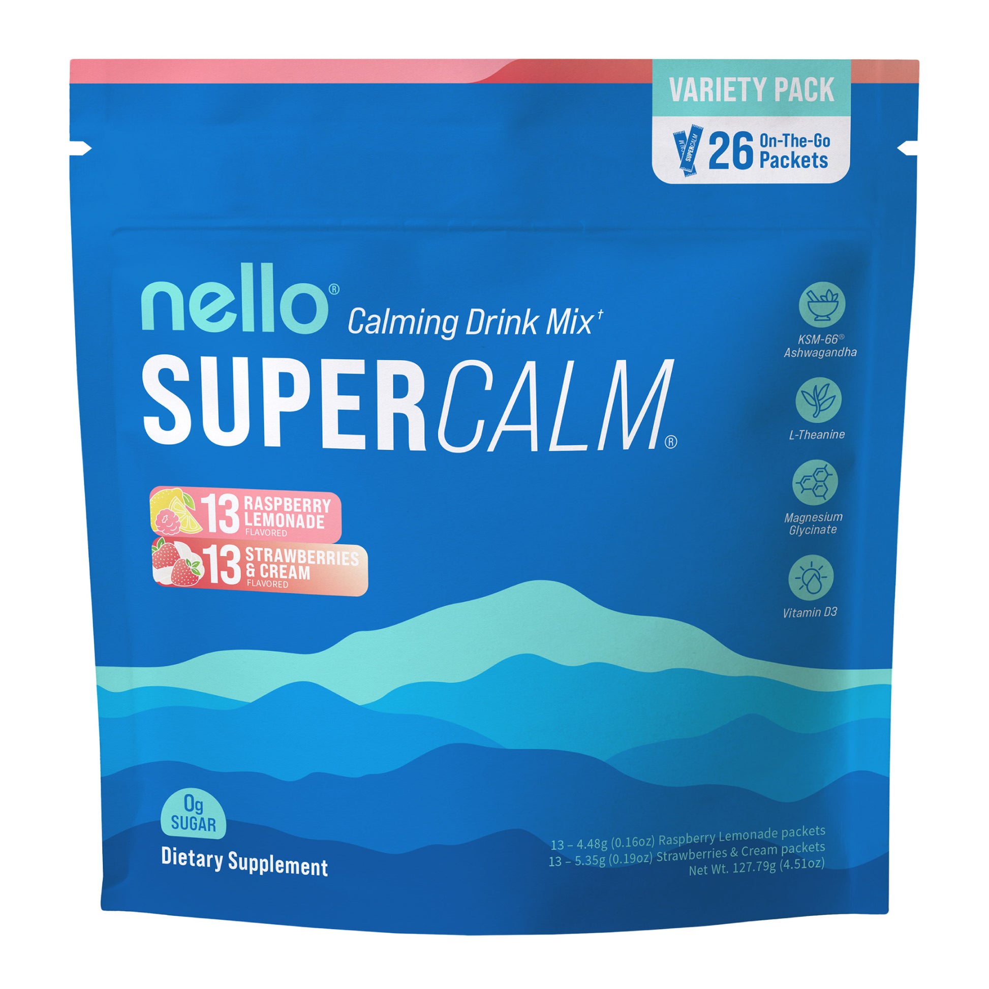 NELLO SUPERCALM VARIETY PACK - 26CT