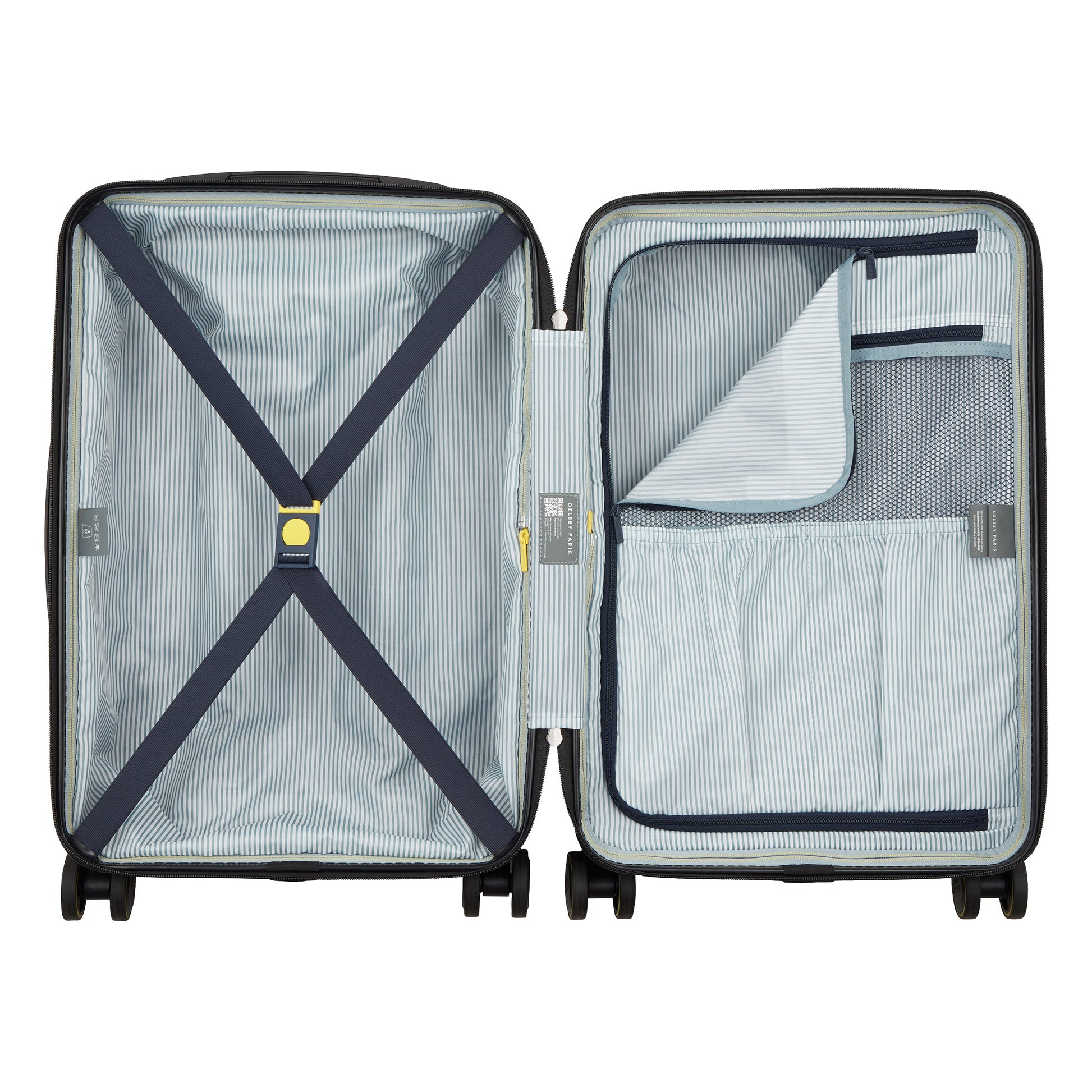 DELSEY 2 PIECE LUGGAGE HARDSIDE SET