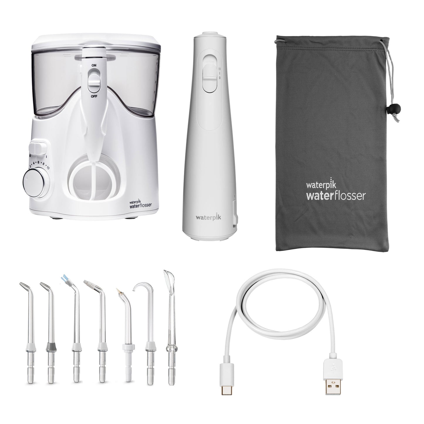 WATERPIK ULTRA PLUS & ENHANCE WATERFLOSSER