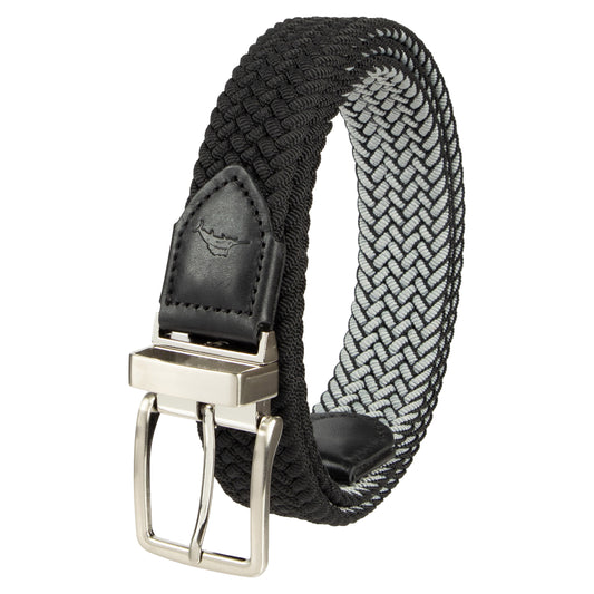 TOMMY BAHAMA MEN'S STRETCH BRAIDED BELT • S/M: FITS SIZE 32-36 • L/XL: FITS SIZE 38-42