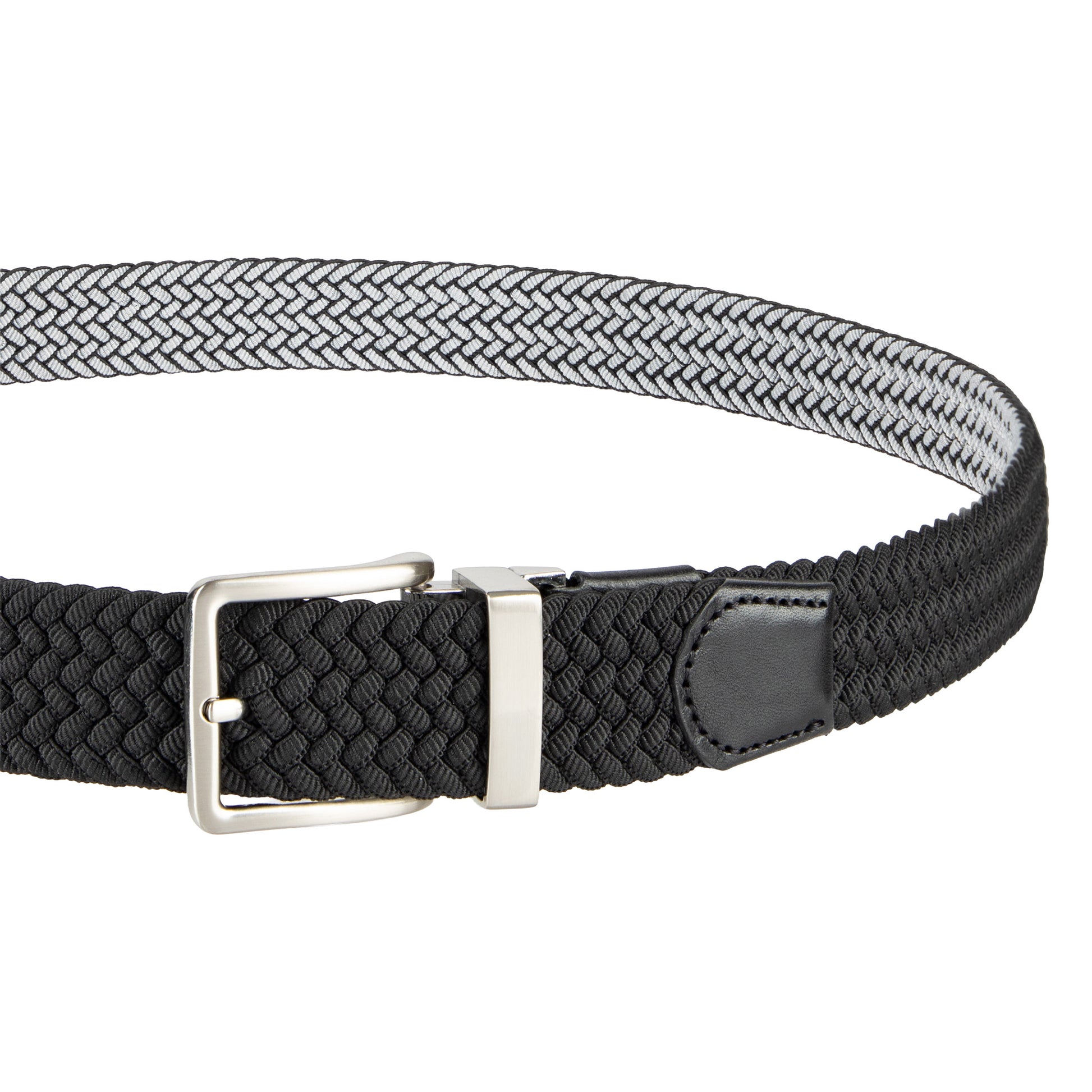 TOMMY BAHAMA MEN'S STRETCH BRAIDED BELT • S/M: FITS SIZE 32-36 • L/XL: FITS SIZE 38-42