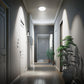 FEIT ELECTRIC 15IN FLUSH MOUNT W/ EDGELIT NIGHT LIGHT