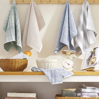 TOWN AND COUNTRY ORGANIC KITCHEN TOWELS • 380 GSM 18" X 28", 8 PACK
