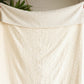 AVOCADO KNOTTED STRIPE THROW