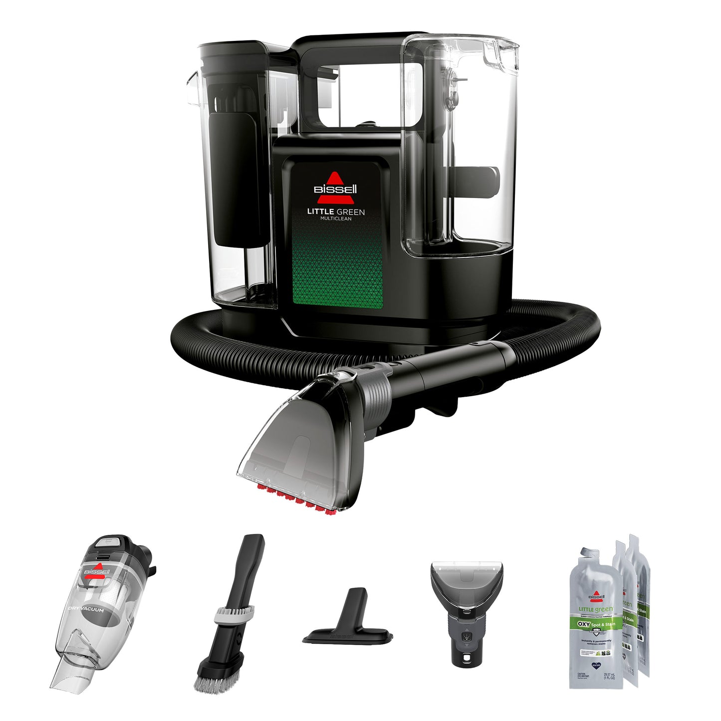 BISSELL LITTLE GREEN MULTICLEAN PORTABLE DEEP CLEANER ^