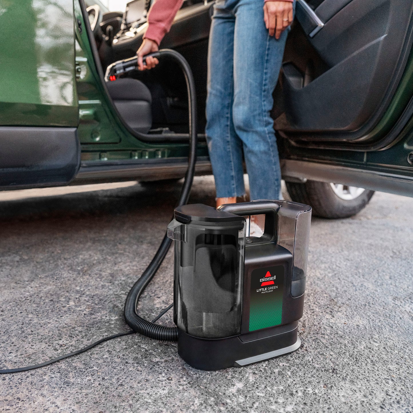 BISSELL LITTLE GREEN MULTICLEAN PORTABLE DEEP CLEANER ^