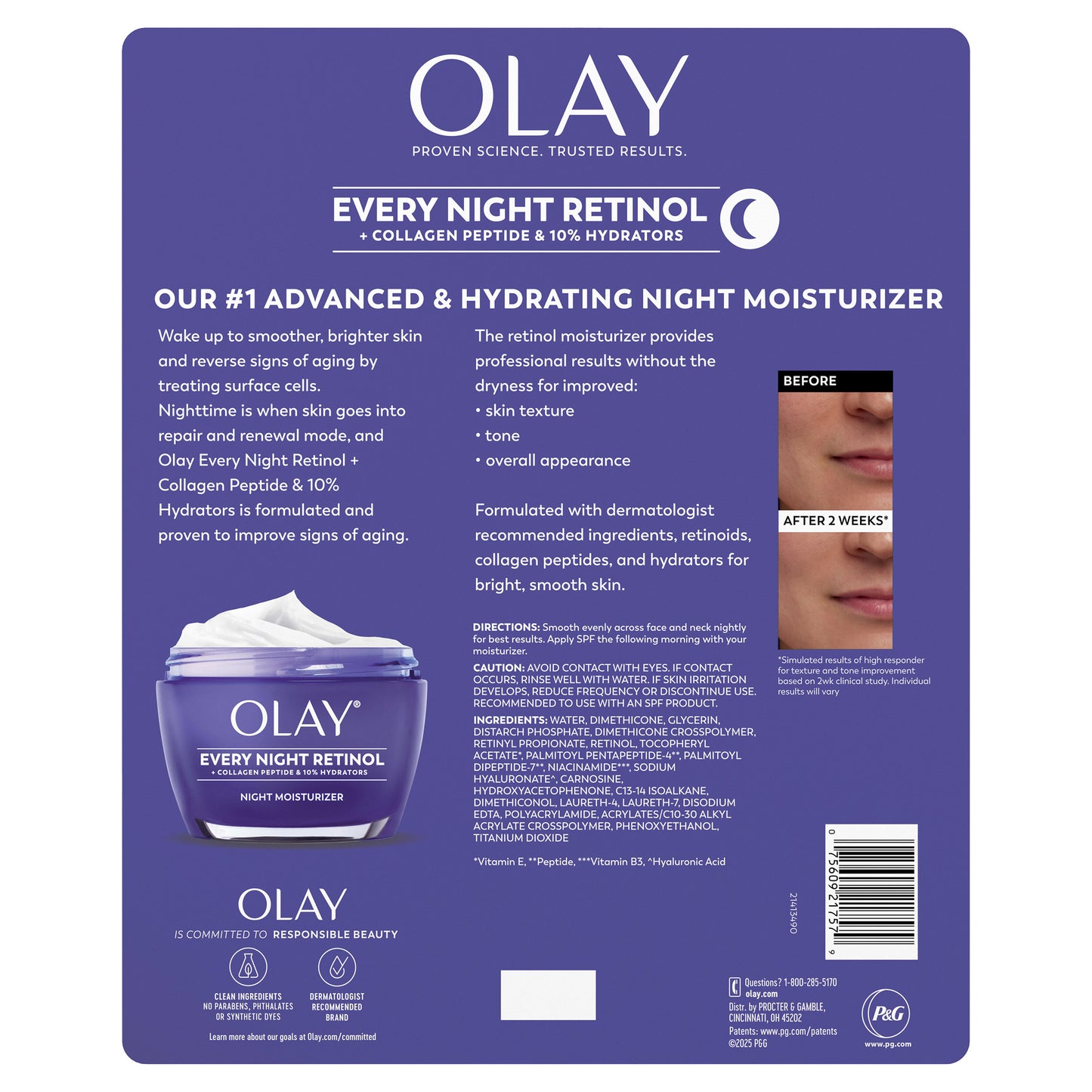 OLAY EVERY NIGHT RETINOL MOISTURIZER