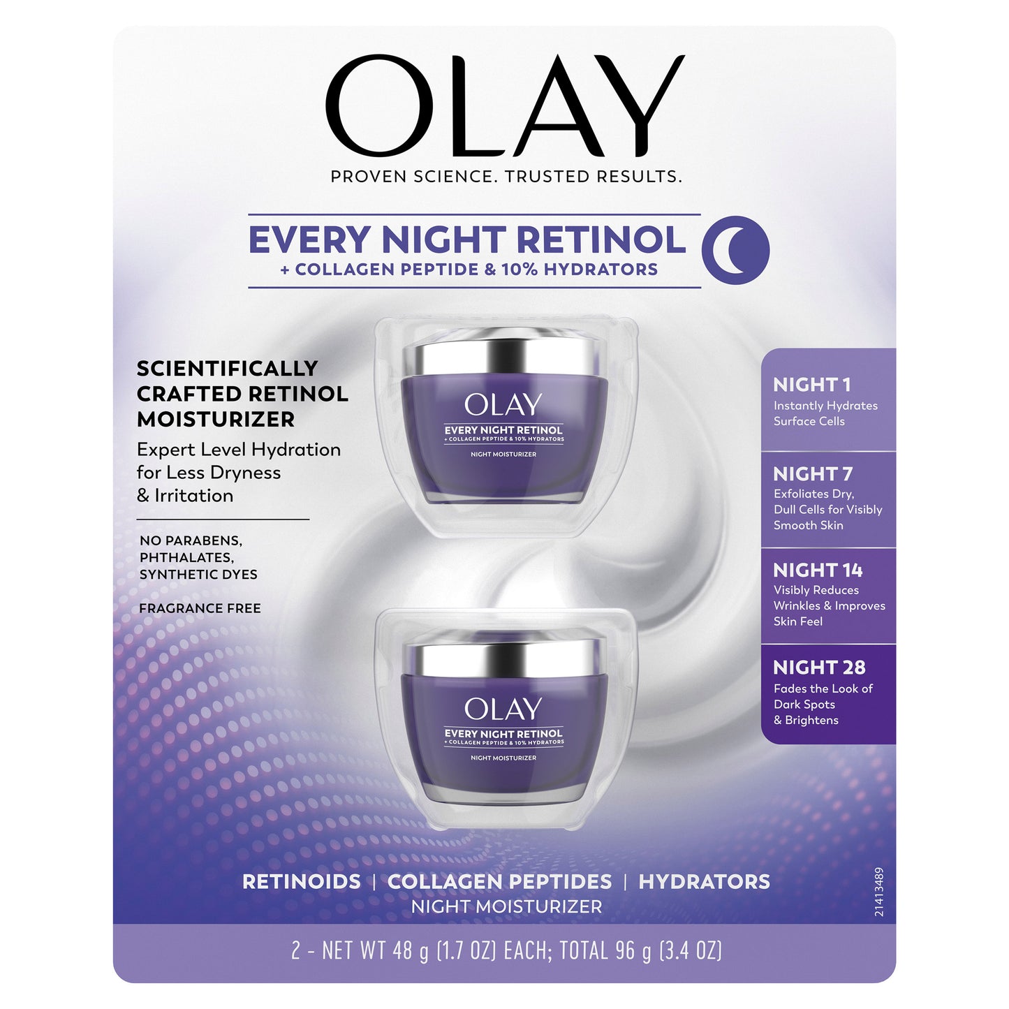 OLAY EVERY NIGHT RETINOL MOISTURIZER