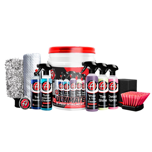 ADÁM'S POLISHES ULTIMATE DETAILING KIT 12 PIECE