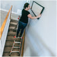LITTLE GIANT LADDER WITH RACK