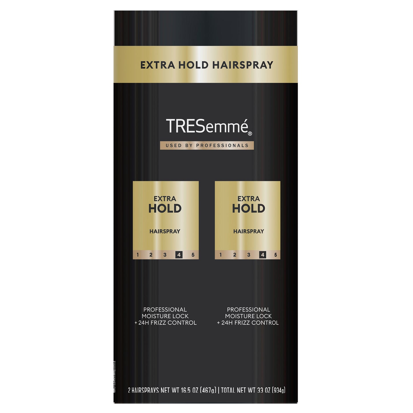 TRESEMME EXTRA HOLD HAIRSPRAY 16.5 2-РАCK