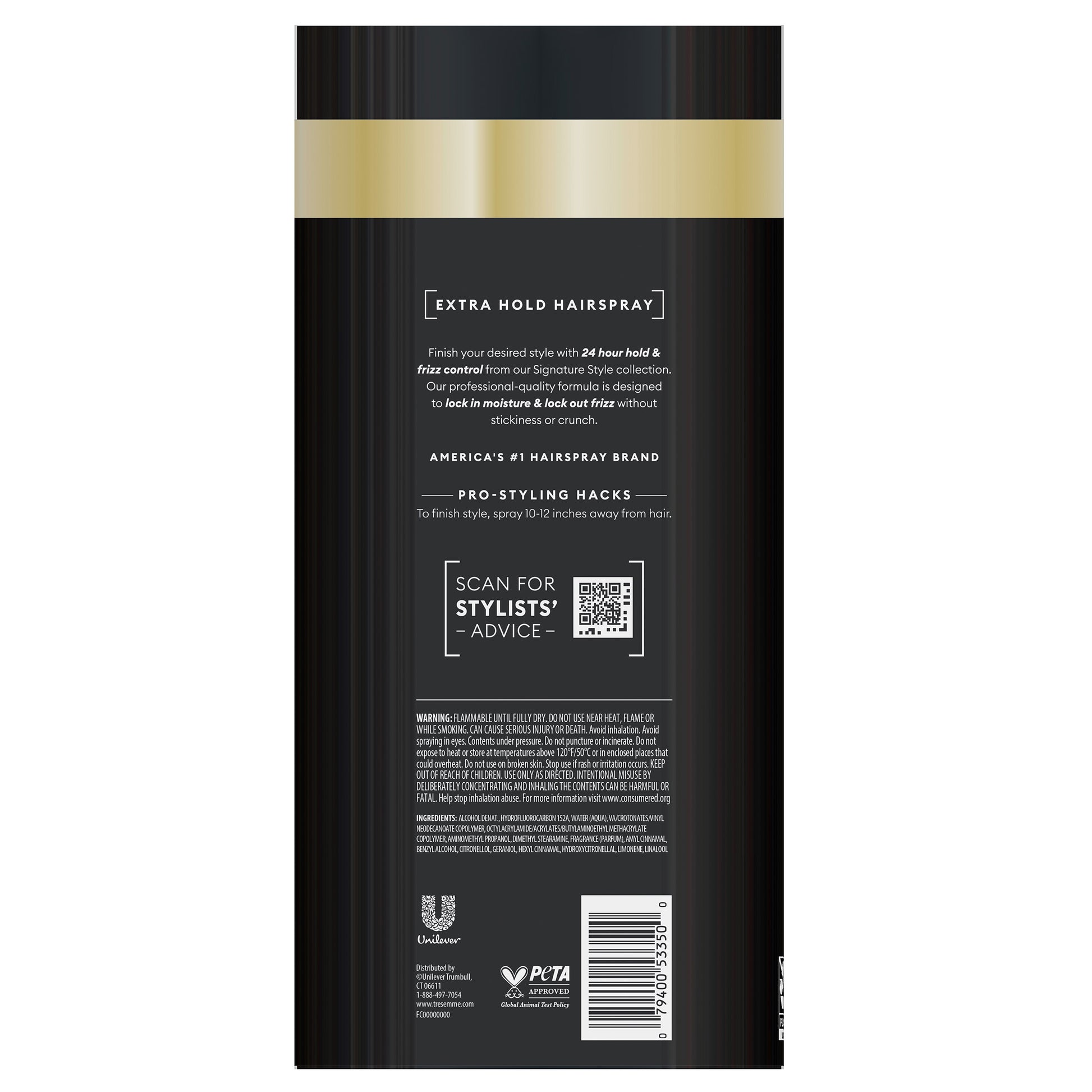 TRESEMME EXTRA HOLD HAIRSPRAY 16.5 2-РАCK