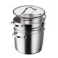 TRAMONTINA STAINLESS STEEL 8QT MULTI-COOKER
