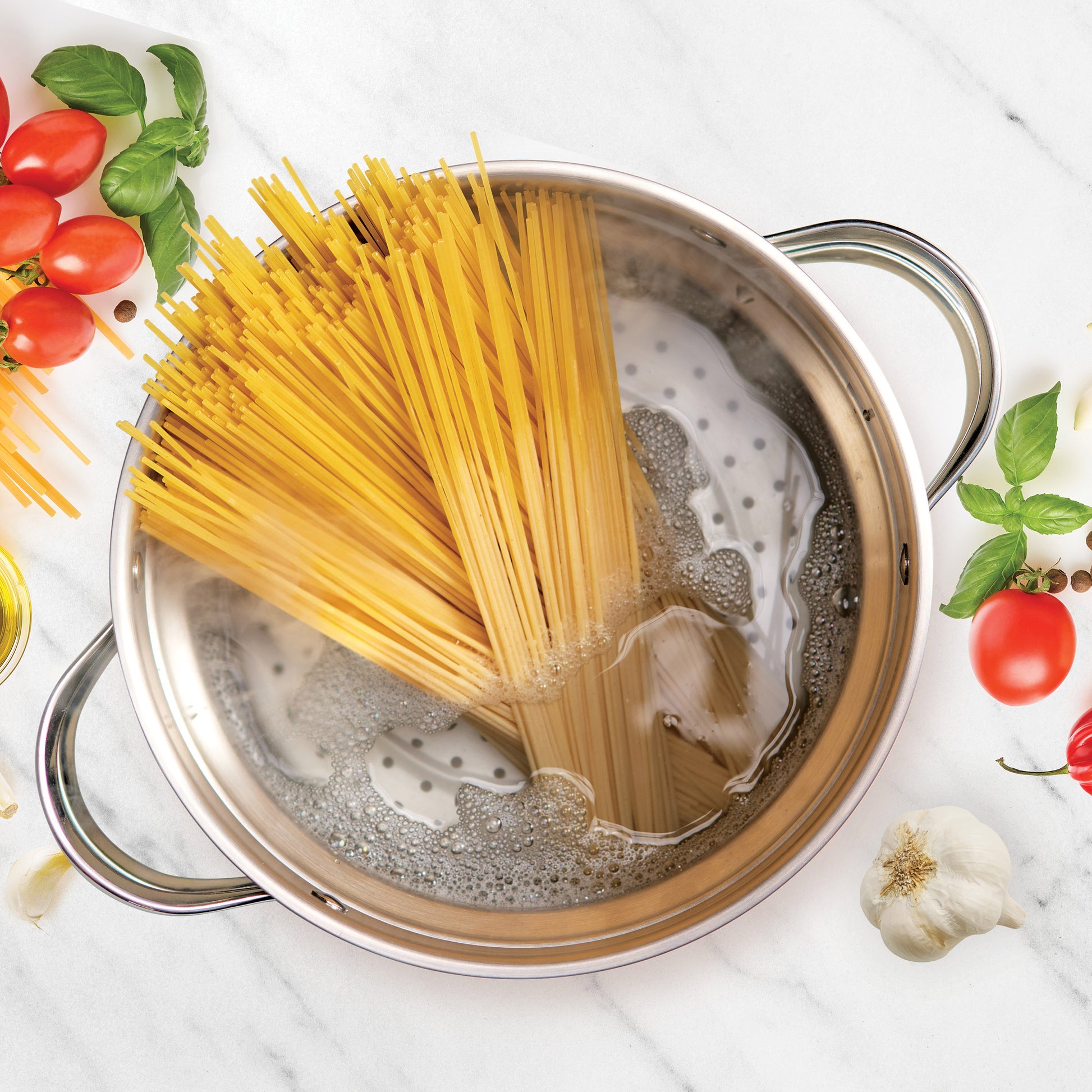 TRAMONTINA STAINLESS STEEL 8QT MULTI-COOKER