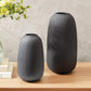 EVERGREEN LED PORCELAIN LANTERNS SET OF 2