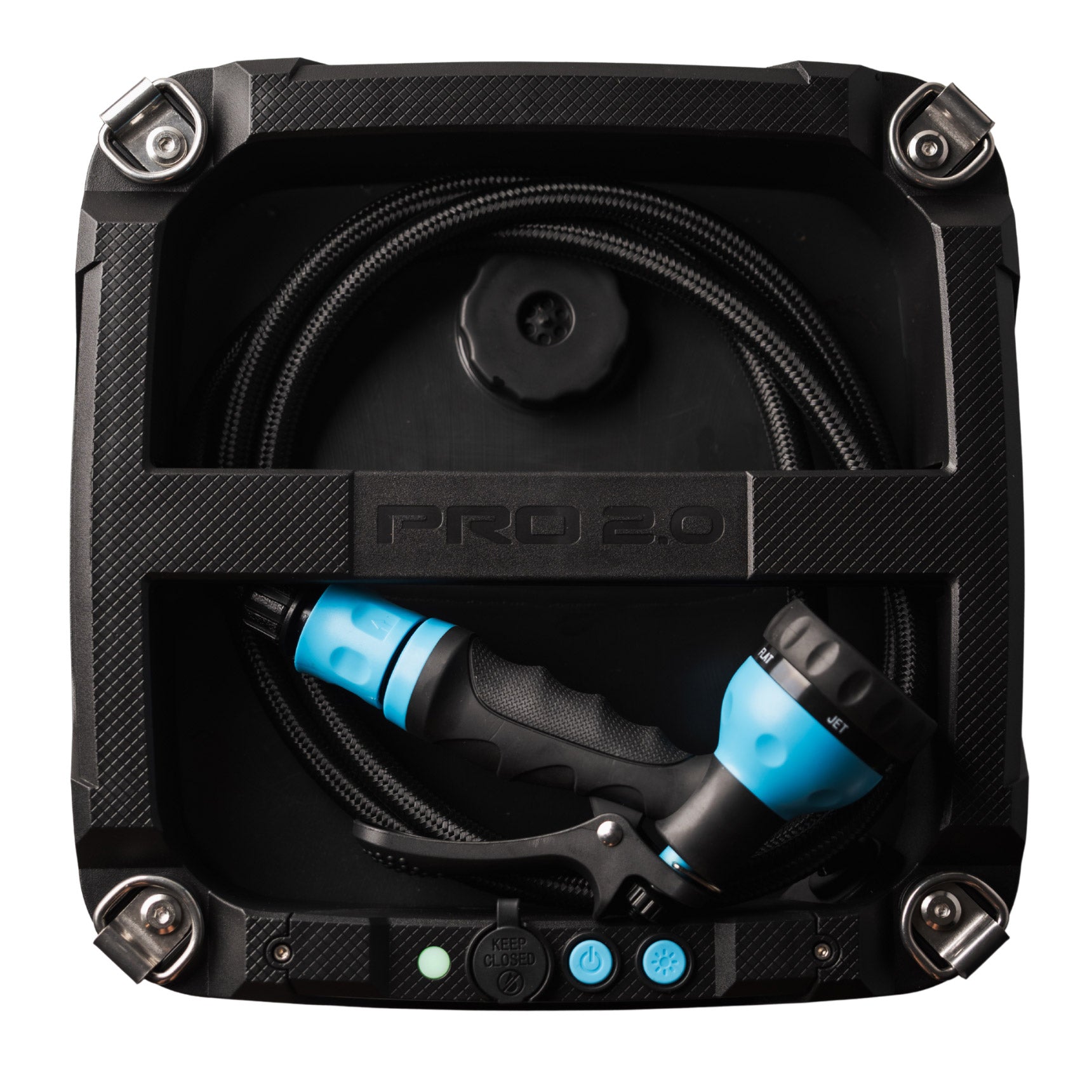 RINSEKIT PRO 2.0 PORTABLE SHOWER 4 GALLONS, BLACK