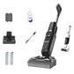TINECO GO HAMMERHEAD CORDLESS ULTRA MOP & VAC • PET-READY • 3-IN-1 VAC AND MO? • ULTRA BUNDLE INCLUDES: WITH SELF-CLEA • 3 ROLLERS, 3 FILTERS • EASY REACH and 2 SOLUTIONS