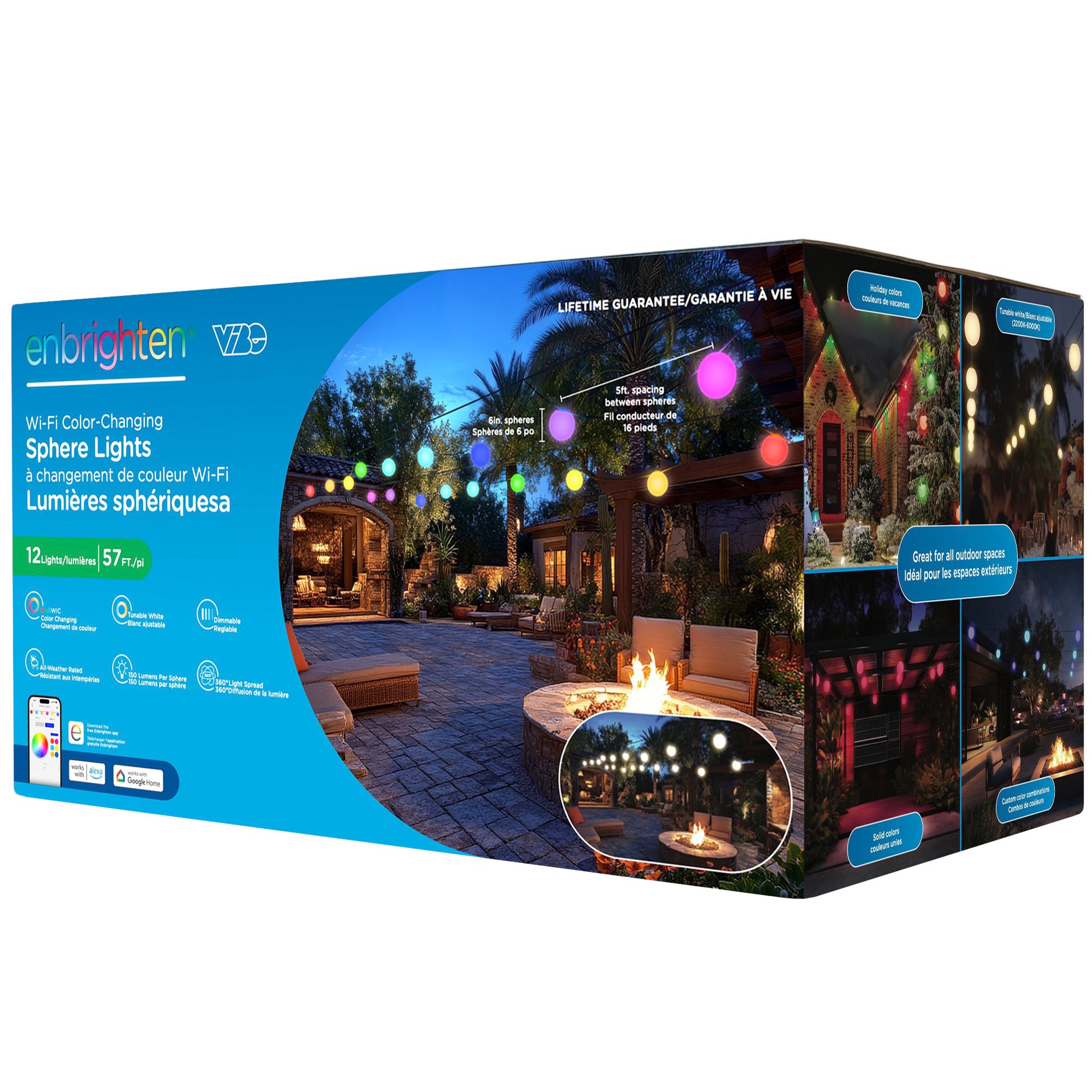 ENBRIGHTEN GLOBE STRING LIGHTS
