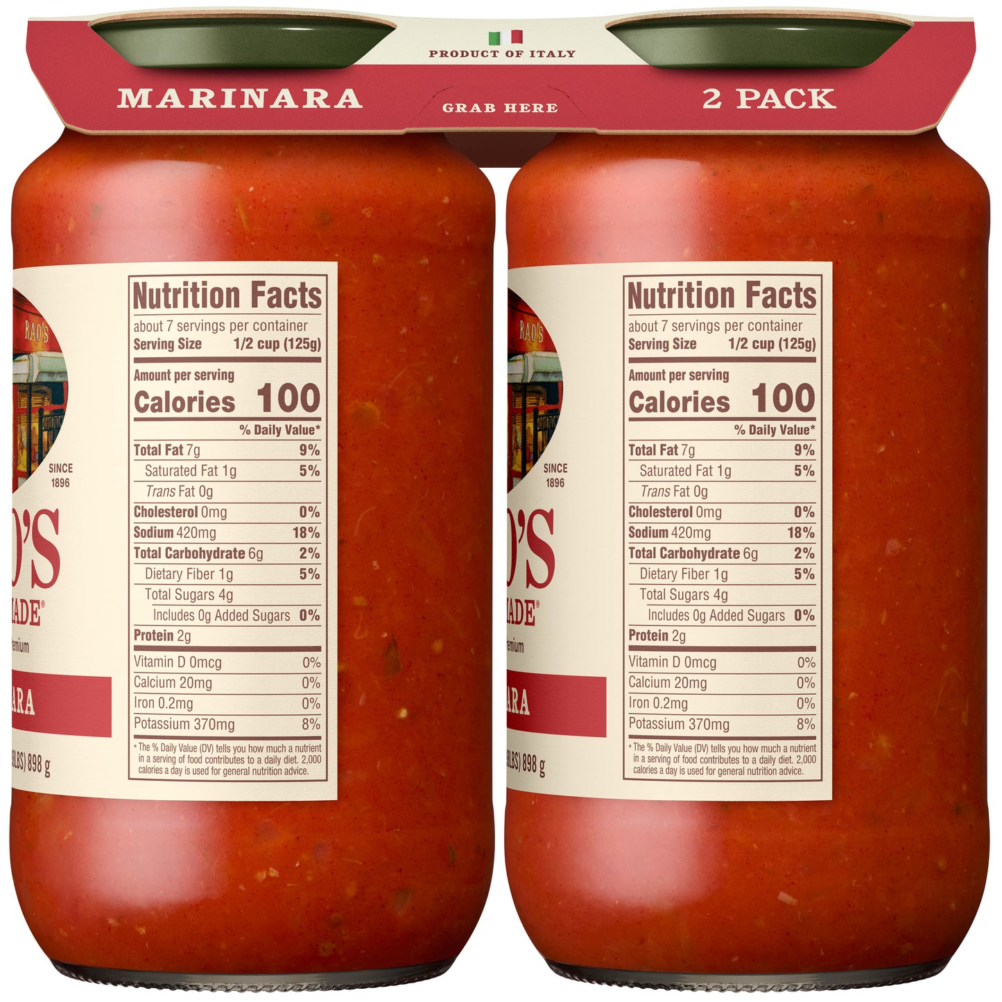 RAO'S MARINARA SAUCE 2/31.7 OZ