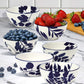CERTIFIED INTL 6" BLUE ARBOR BOWL SET 6-PIECE