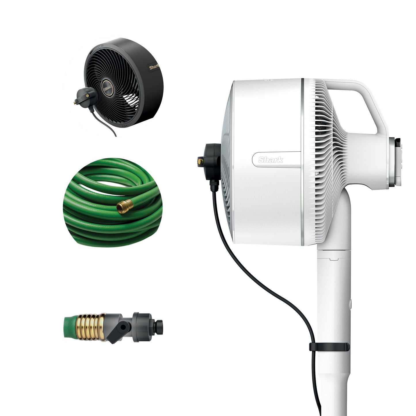 SHARK FLEXBREEZE CORDLESS FAN WITH MISTING ATTACHMENT