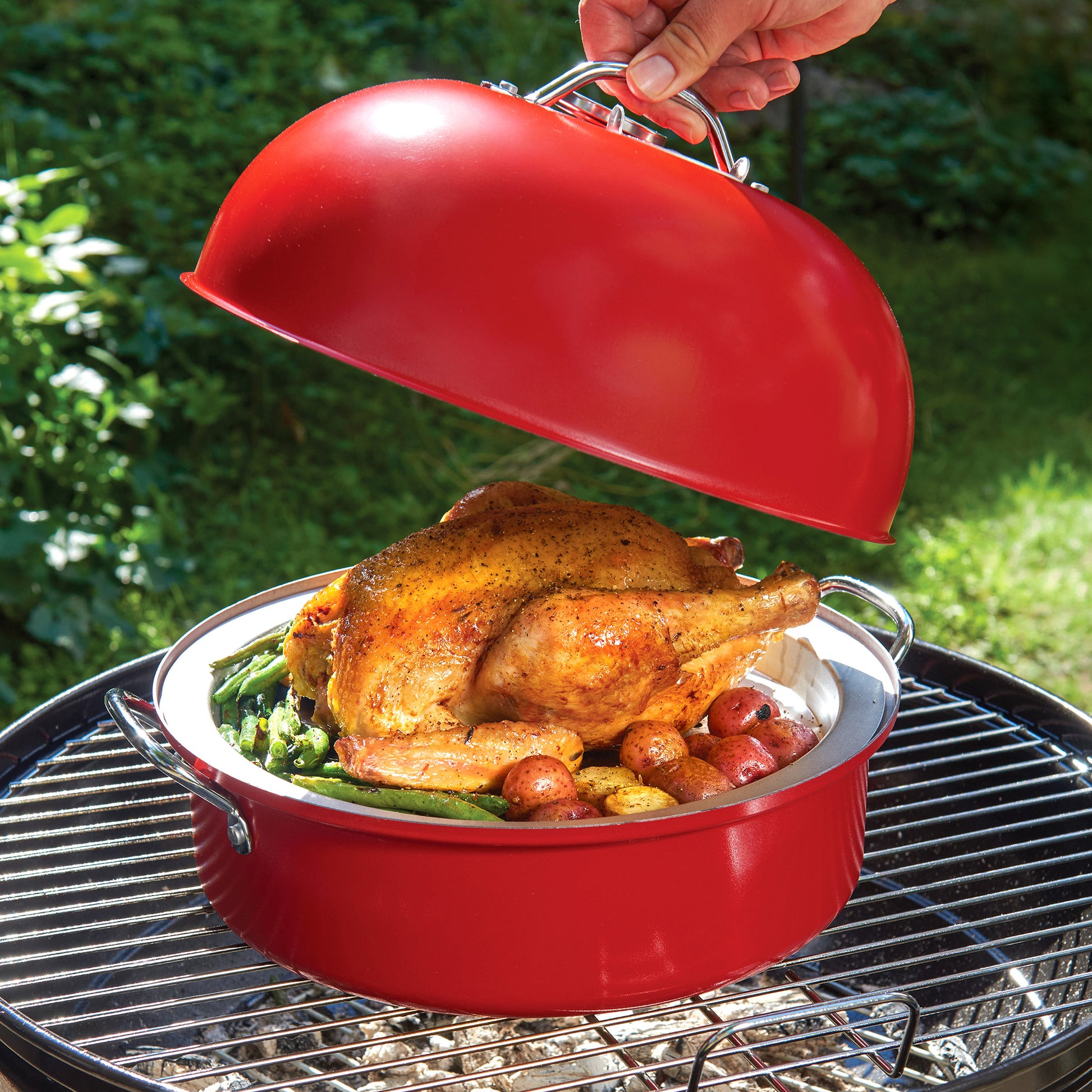 NORDIC WARE INDOOR & OUTDOOR KETTLE SMOKER