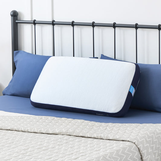 THERAPEDIC DUAL COMFORT GEL MEMORY FOAM BED PILLOW