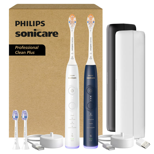 SONICARE PROFESSIONAL CLEAN PLUS TOOTHBRUSH 2PK^