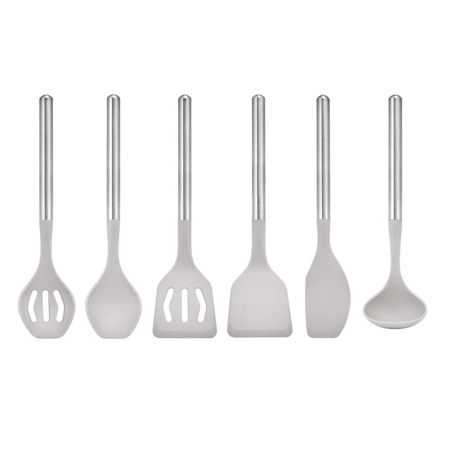 SABATIER 6PC STAINLESS STEEL & SILICONE TOOL SET