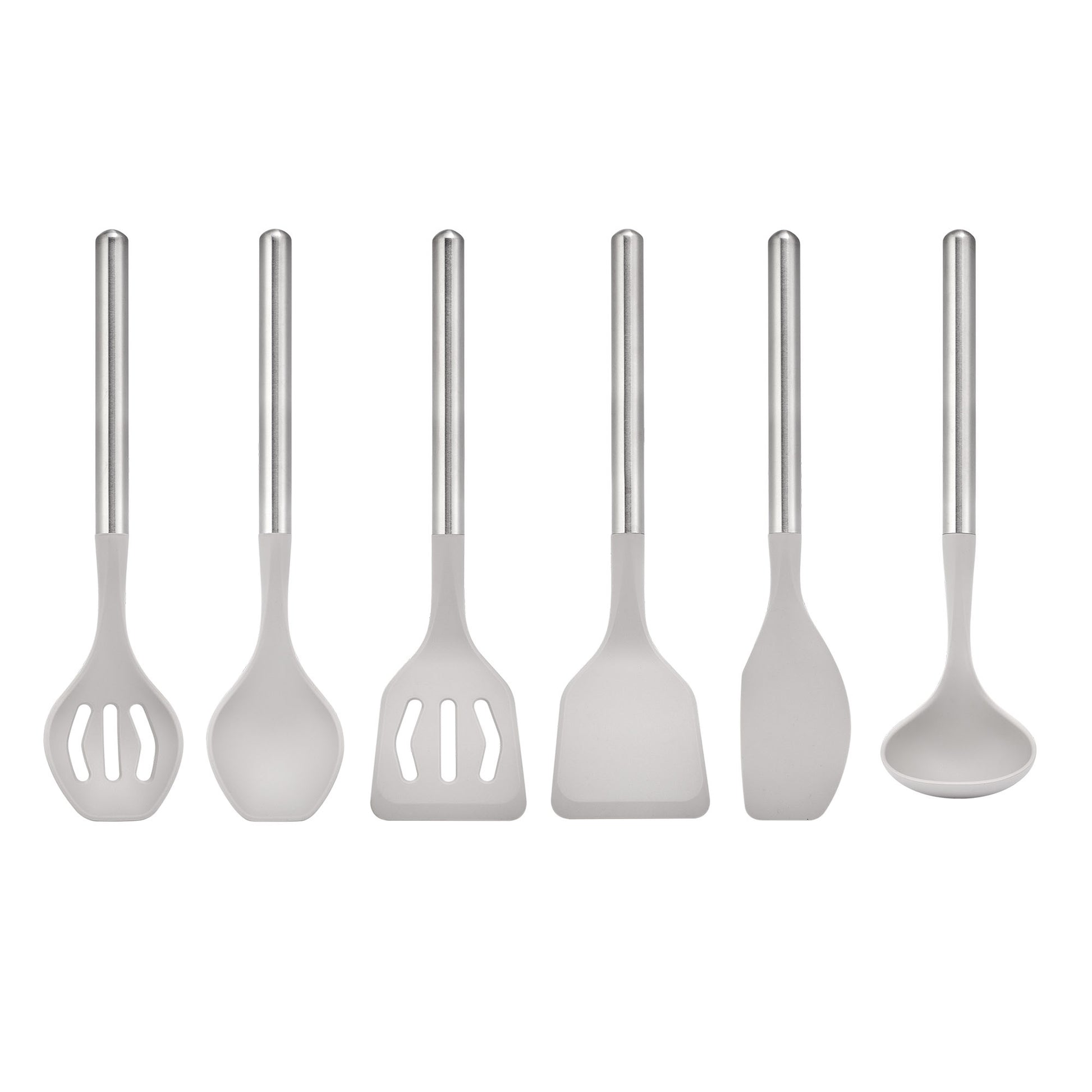 SABATIER 6PC STAINLESS STEEL & SILICONE TOOL SET