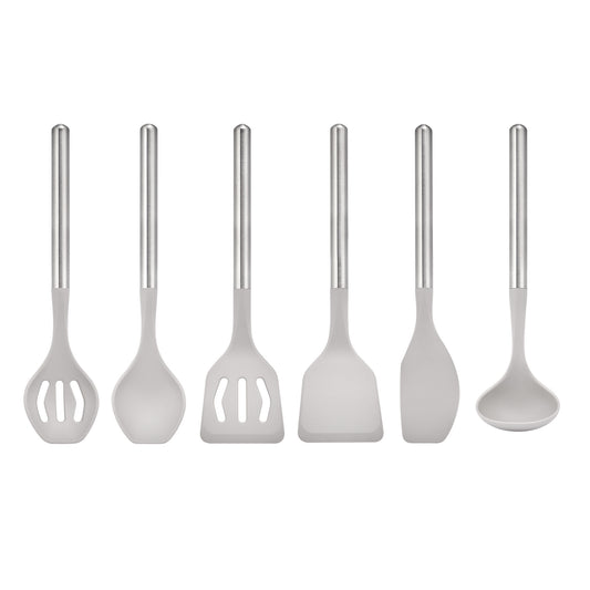 SABATIER 6PC STAINLESS STEEL & SILICONE TOOL SET