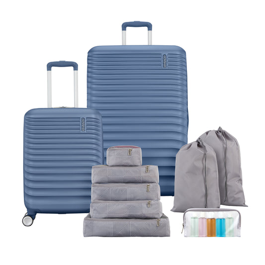 AT UPTURN 10 PC LUGGAGE SET