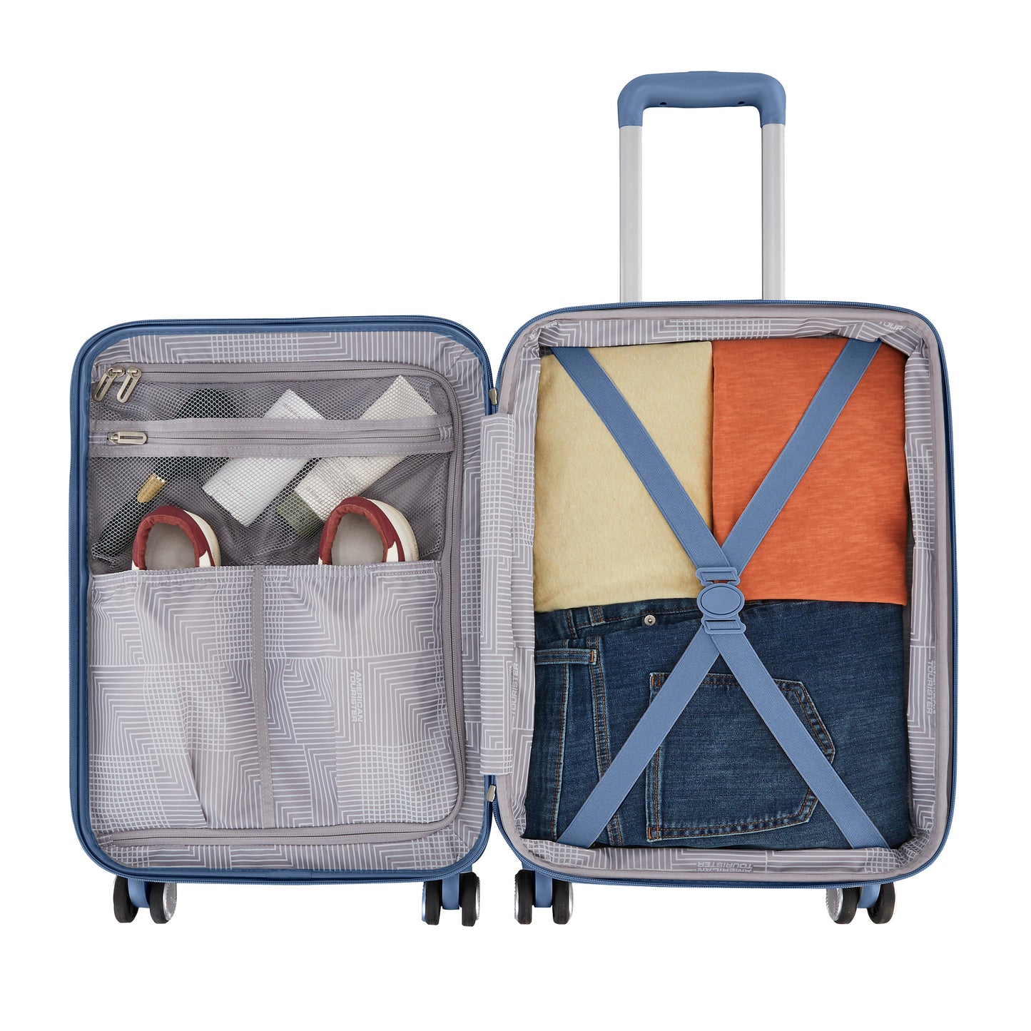 AT UPTURN 10 PC LUGGAGE SET