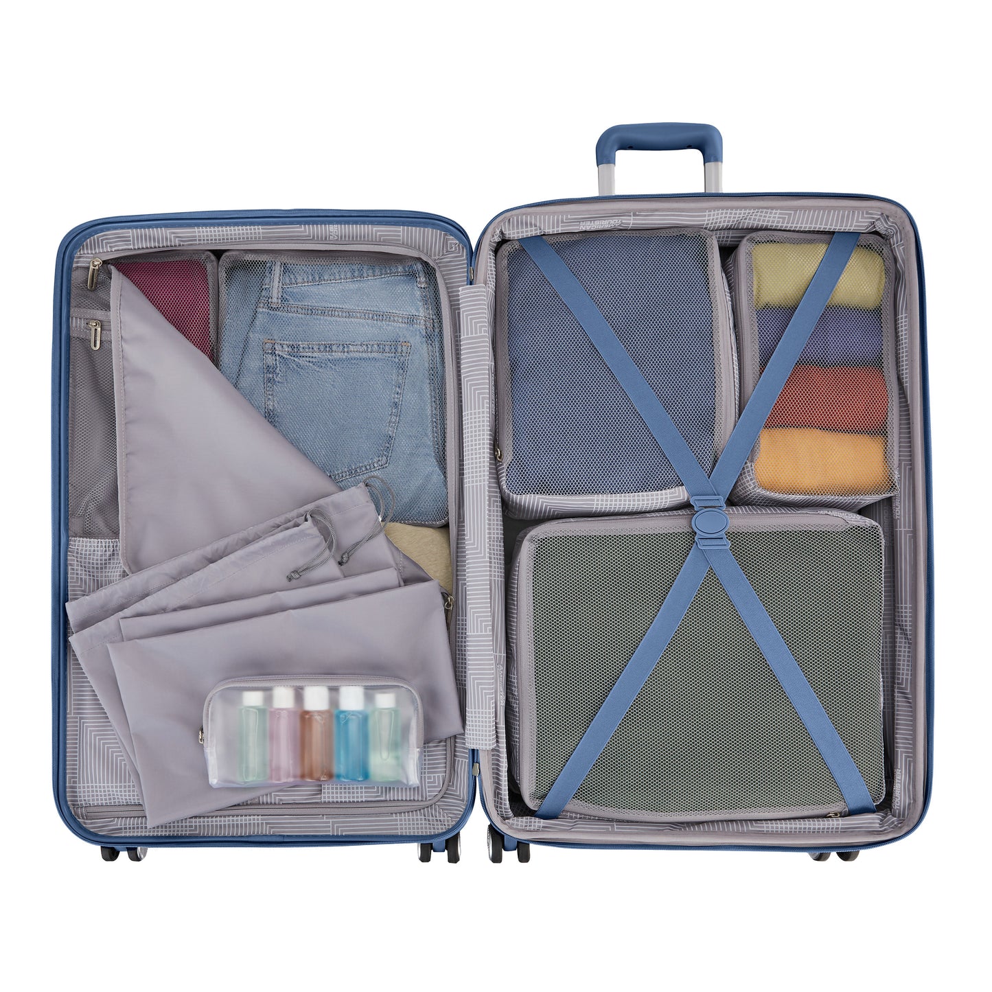AT UPTURN 10 PC LUGGAGE SET