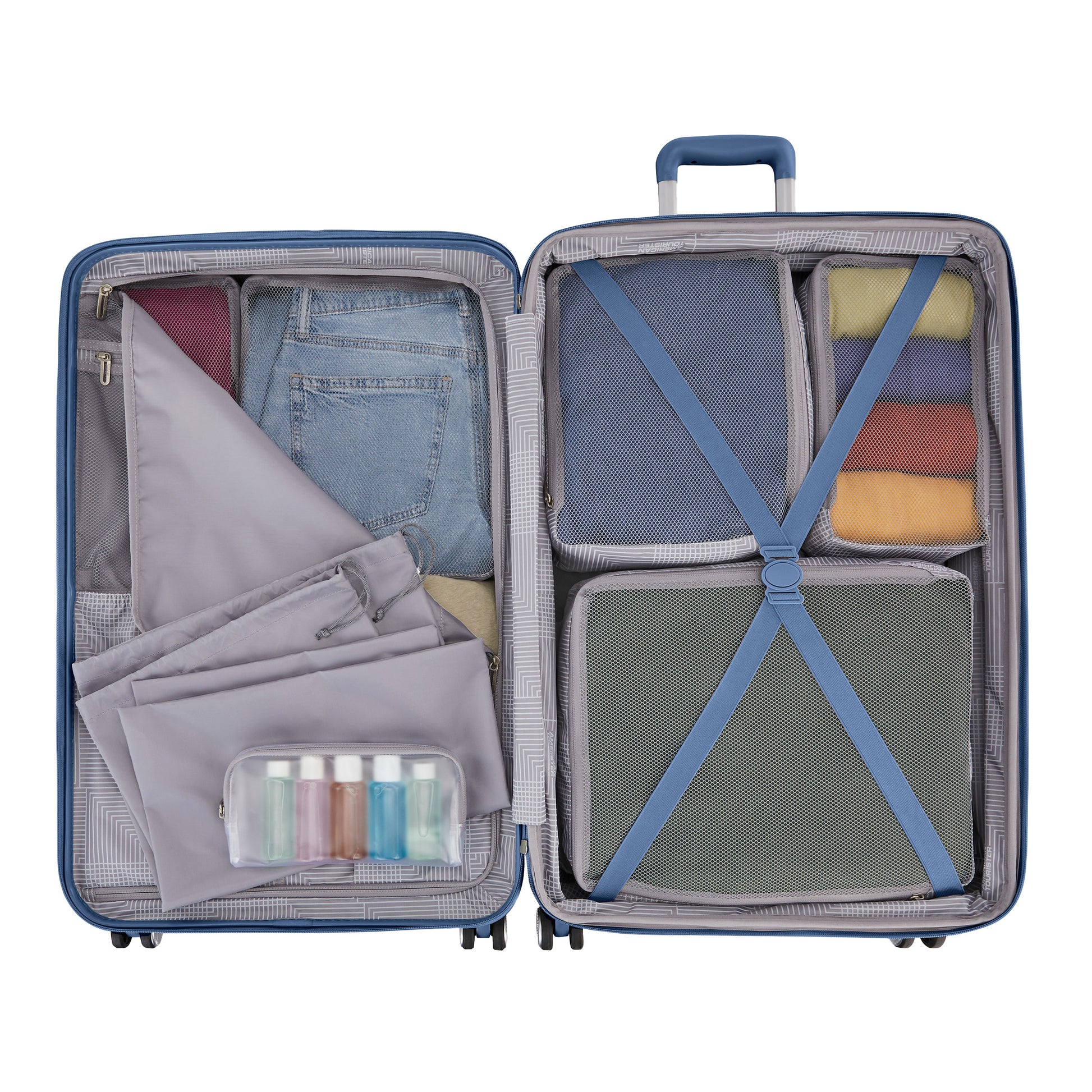 AT UPTURN 10 PC LUGGAGE SET