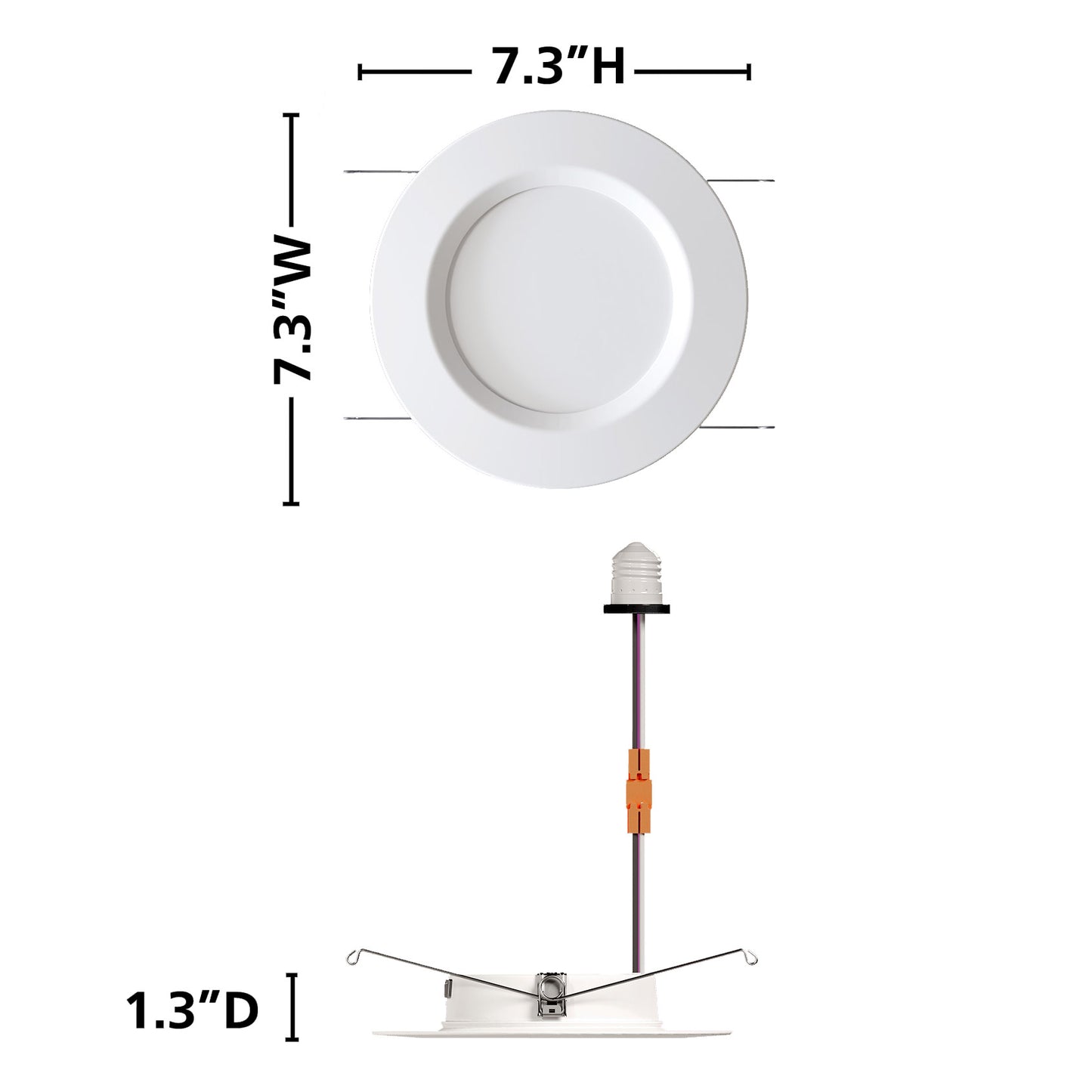PHILIPS 5/6" RETROFIT 4PK °8.5W LED