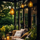 FEIT ELECTRIC 60W 5-CCT OMNI GLASS LED LIGHT BULB 6 PACK