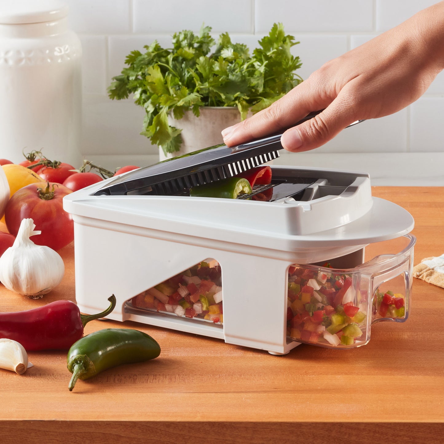 MIU 11-PIECE VEGETABLE CHOPPER AND SLICER