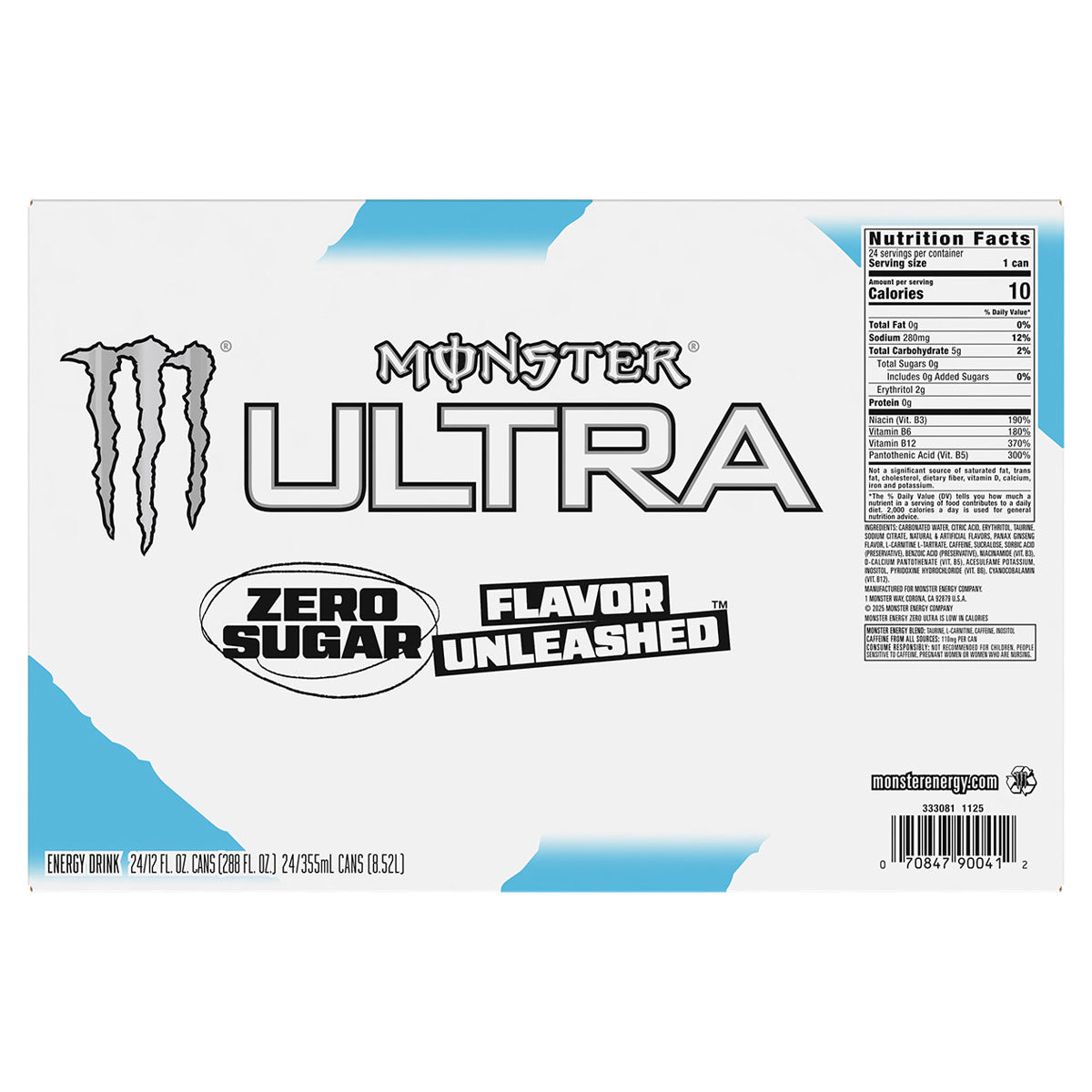 MONSTER ZERO ULTRA 24/16 OZ