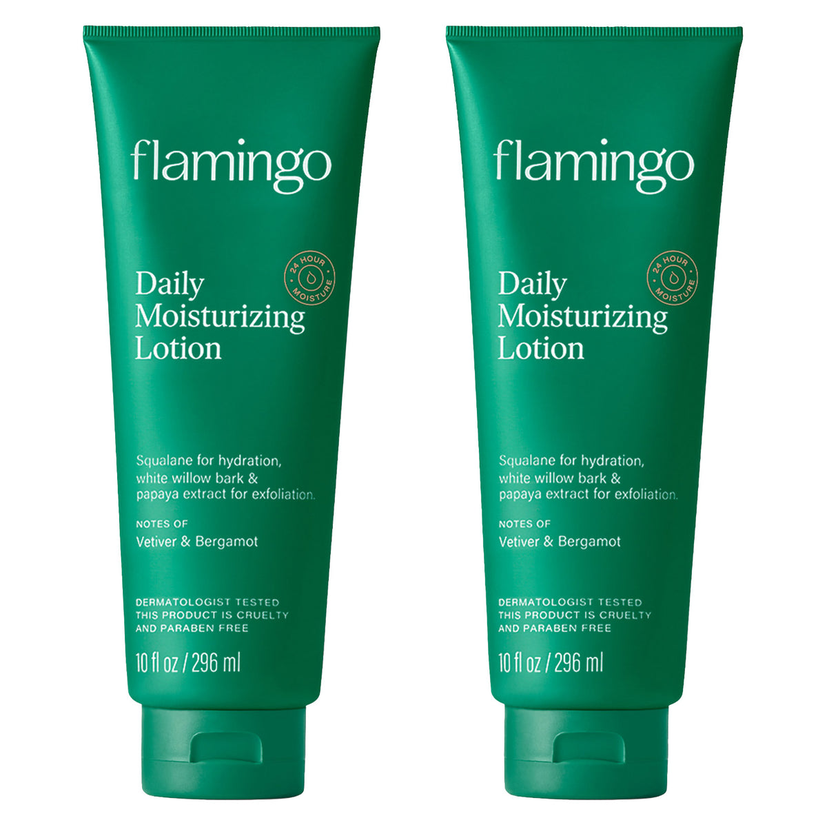 FLAMINGO DAILY MOISTURIZING LOTION 10 FL OZ, 2PK