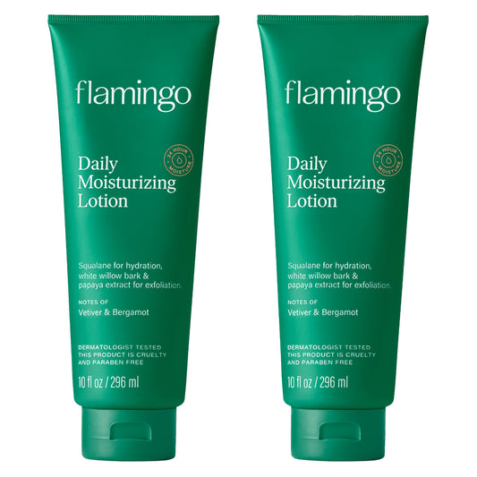 FLAMINGO DAILY MOISTURIZING LOTION 10 FL OZ, 2PK