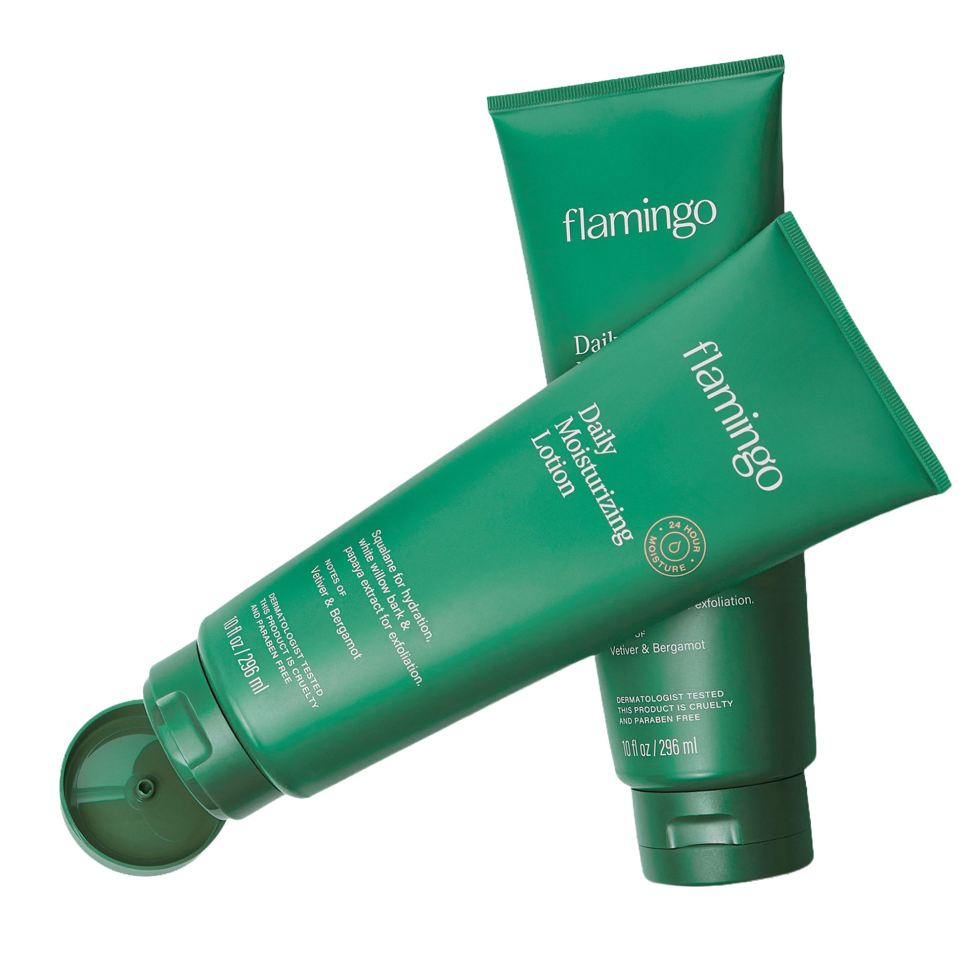 FLAMINGO DAILY MOISTURIZING LOTION 10 FL OZ, 2PK